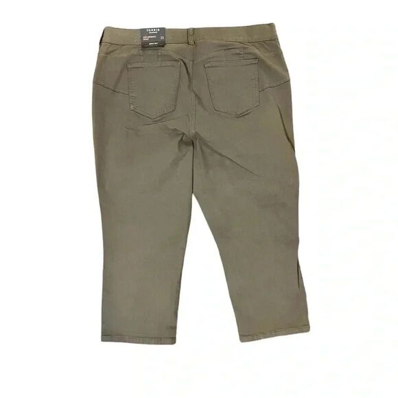 Cropped bombshell skinny pants size 22 NWT high rise stretch - Picture 4 of 5